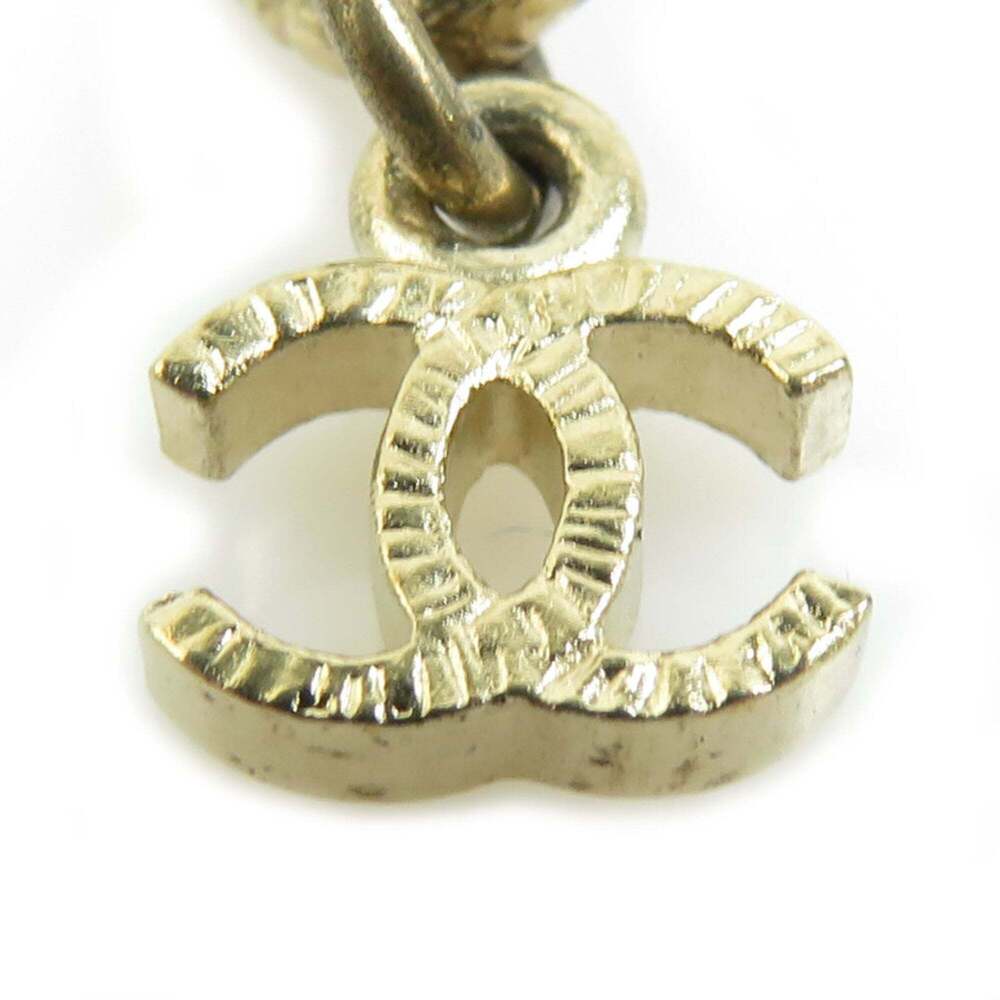 CHANEL Authentic Gold Pearl Love Necklace - Picture 4 of 5